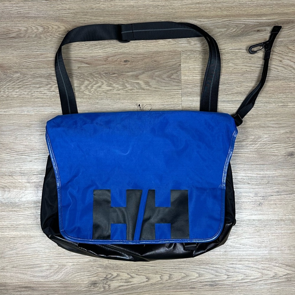 Helly Hansen Blue and Black Messenger Bag